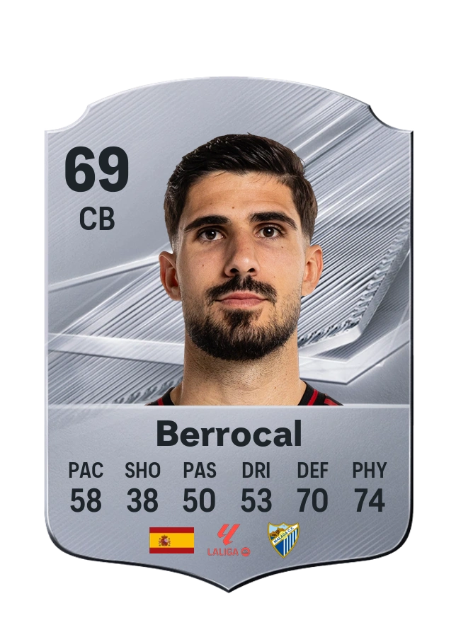 Berrocal, karta Common, ocena 69