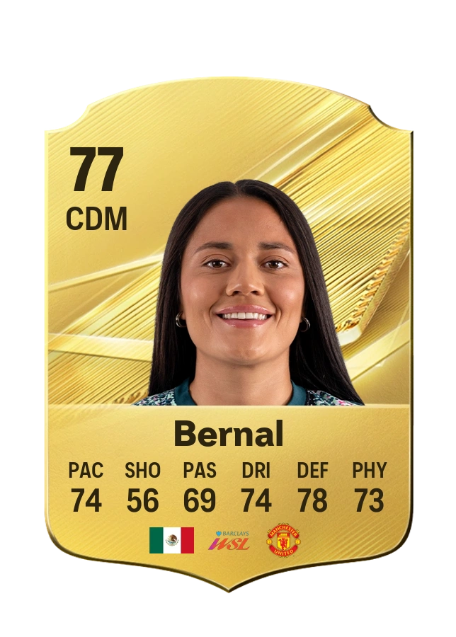 Rebeca Bernal, Common kartı, reyting 77