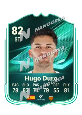 Carta Squad Foundations di Hugo Duro, valutazione 82