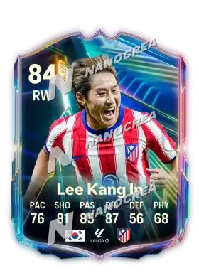 Lee Kang In, Ones to Watch card, rated 84