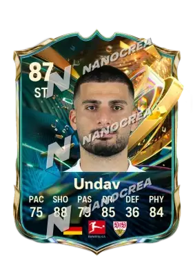 Deniz Undav, Destined for Glory kartı, reyting 87