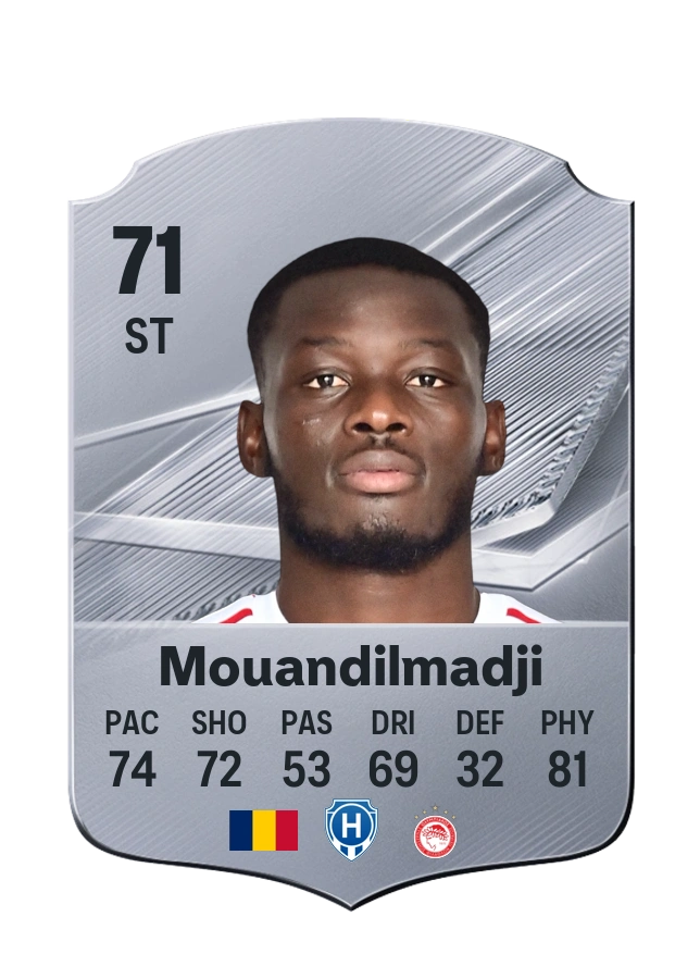 Marius Mouandilmadji, karta Common, ocena 71