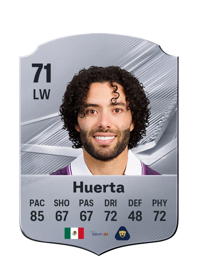 Carta Common di César Huerta, valutazione 71