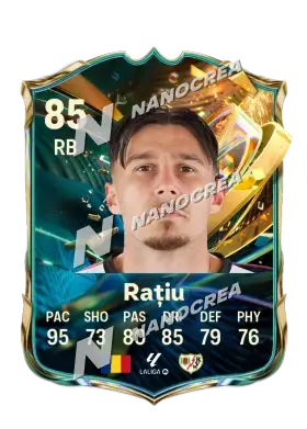 Andrei Rațiu, Destined for Glory card, rated 85