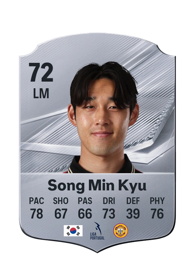 Song Min Kyu، بطاقة Common، بتقييم 72