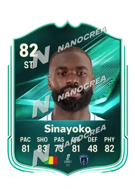 Lassine Sinayoko, Squad Foundations kartı, reyting 82