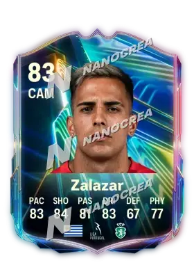 Rodrigo Zalazar, Ones to Watch card, rated 83