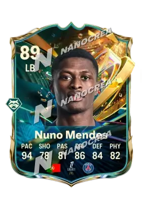 Nuno Mendes, karta Destined for Glory, ocena 89