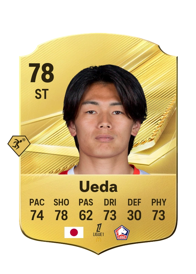 Ayase Ueda, karta Common, ocena 78