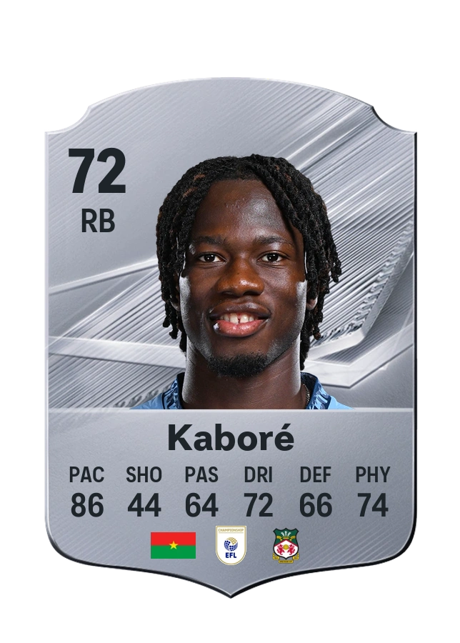 Issa Kaboré, Common card, rated 72