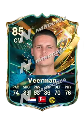 Joey Veerman, karta Destined for Glory, ocena 85