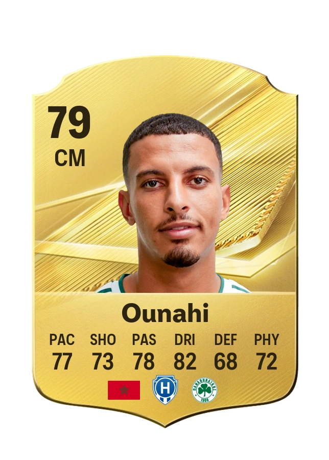 Azzedine Ounahi, karta Common, ocena 79