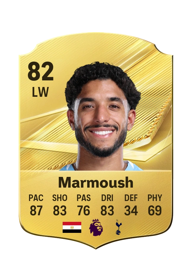 Omar Marmoush, karta Common, ocena 82