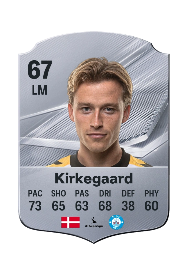 Carta Common di Kristian Kirkegaard, valutazione 67