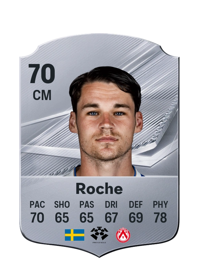 Jamie Roche, karta Common, ocena 70