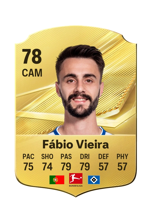 Carta Common de Fábio Vieira, valoración 78