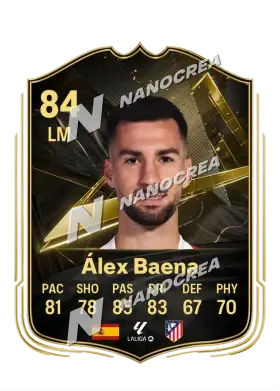 Álex Baena, Team of the Week kartı, reyting 84