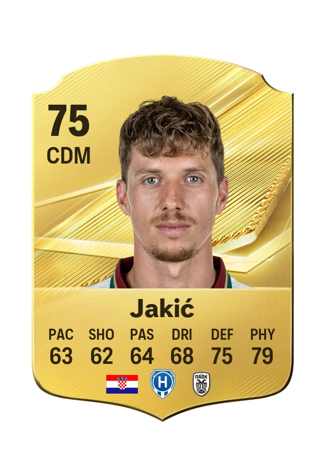 Carta Common de Kristijan Jakić, valoración 75