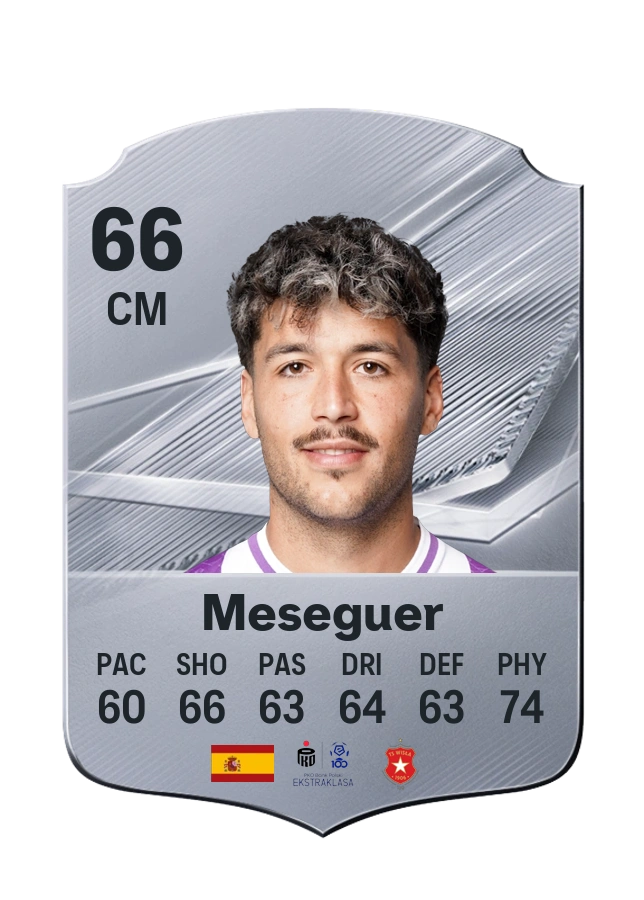 Meseguer, Common kartı, reyting 66