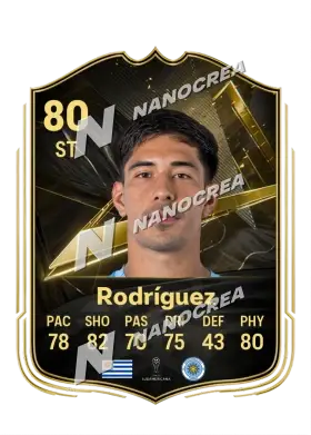 Salomón Rodríguez, Team of the Week card, rated 80