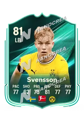 Daniel Svensson، بطاقة Squad Foundations، بتقييم 81