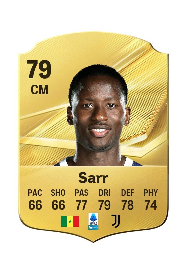 Pape Matar Sarr, karta Common, ocena 79