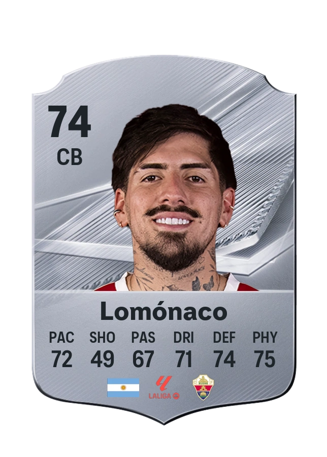 Kevin Lomónaco, Common card, rated 74