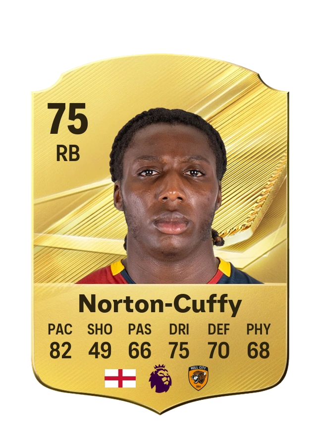 Brooke Norton-Cuffy, Common card, rated 75