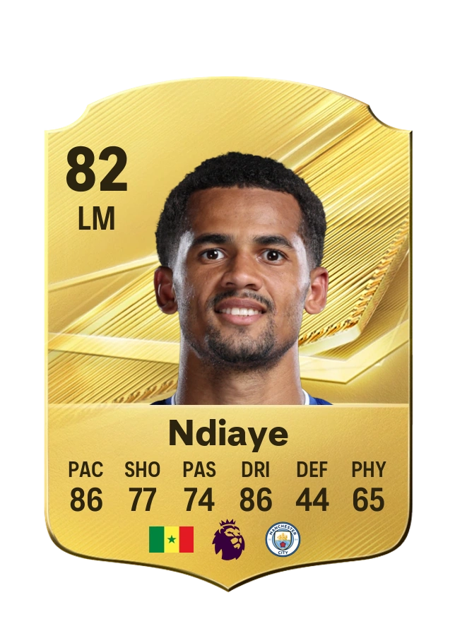 Iliman Ndiaye, Common kartı, reyting 82
