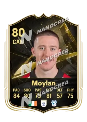 Carta Team of the Week di Jack Moylan, valutazione 80