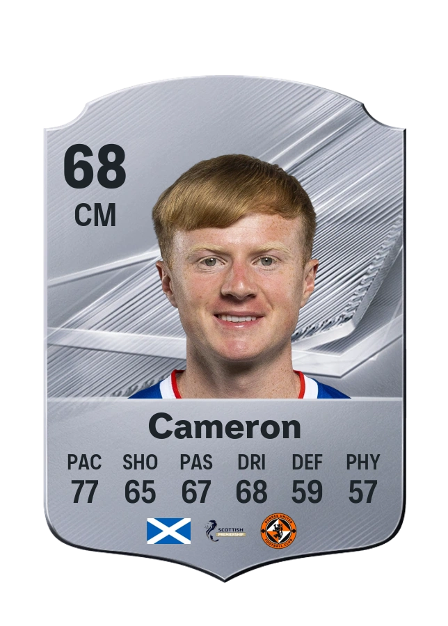 Lyall Cameron, karta Common, ocena 68