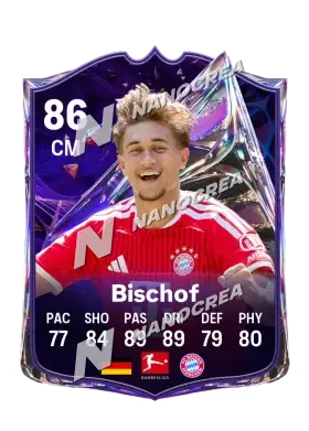 Carta Future Stars de Tom Bischof, valoración 86