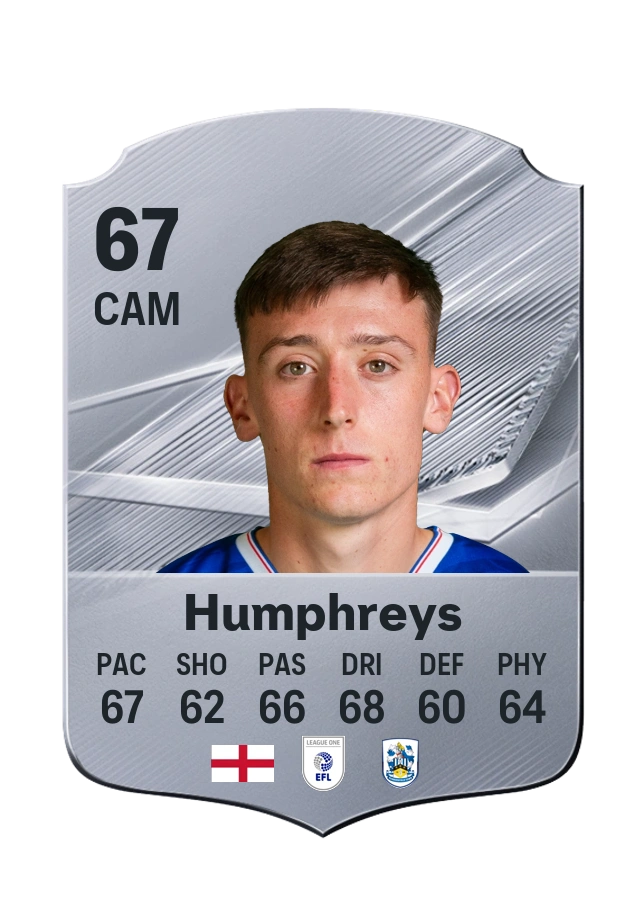 Cameron Humphreys, Common kartı, reyting 67