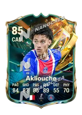 Maghnes Akliouche, Destined for Glory-kaart, rating 85
