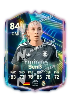 Elisa Senß, Ones to Watch card, rated 84