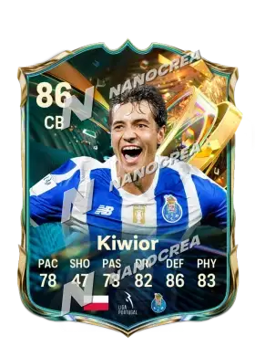 Jakub Kiwior, Destined for Glory kartı, reyting 86