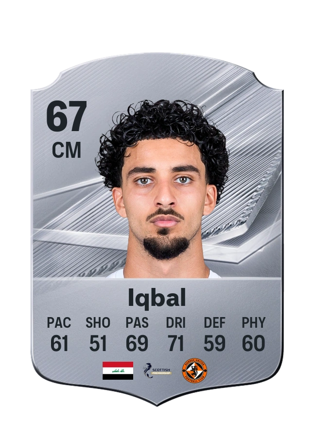Zidane Iqbal, Common-kaart, rating 67