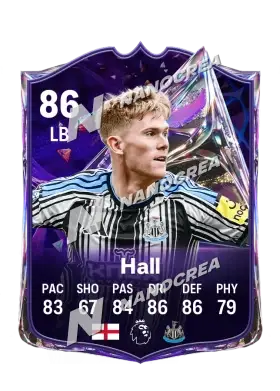 Lewis Hall, Future Stars card, rated 86
