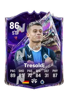 Nicolò Tresoldi, Future Stars-kaart, rating 86