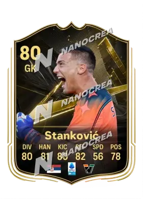 Filip Stanković, Team of the Week card, rated 80