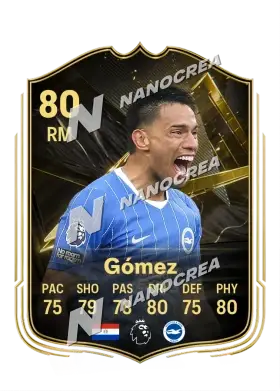 Diego Gómez, karta Team of the Week, ocena 80