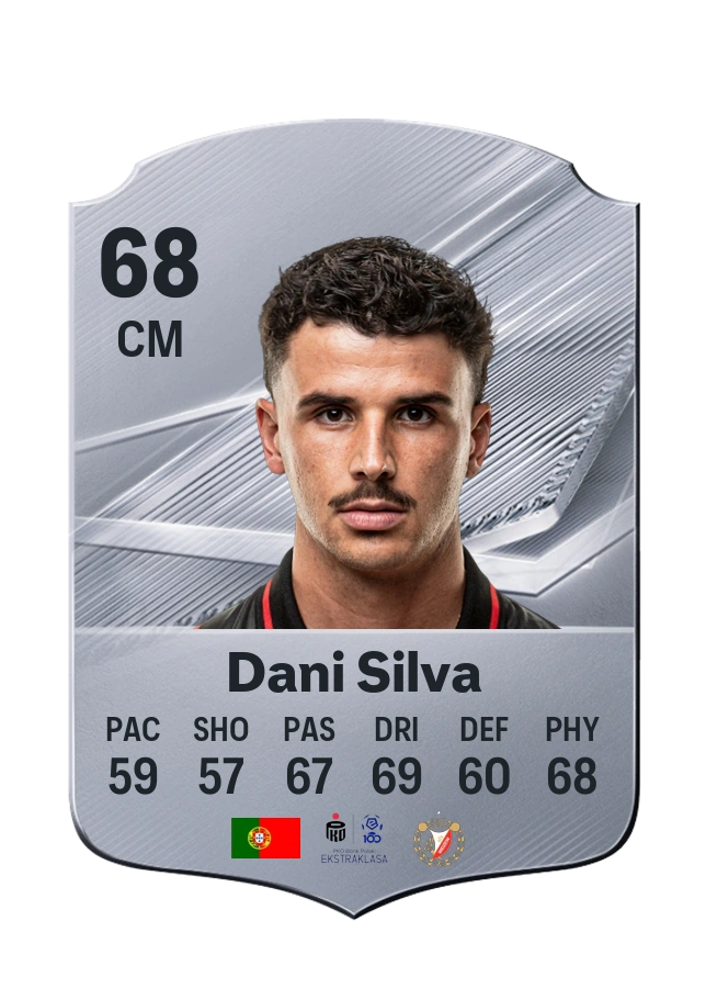 Dani Silva, Common card, rated 68