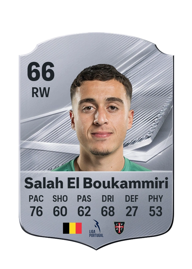 Carta Common di Mohamed Salah El Boukammiri, valutazione 66