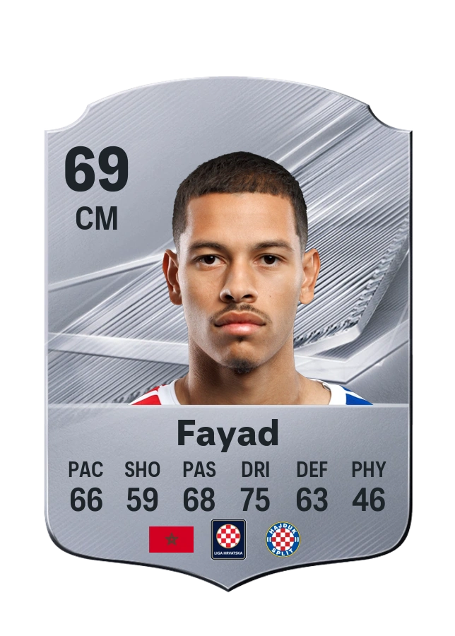 Khalil Fayad, Common card, rated 69