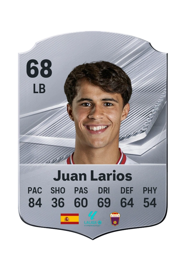 Carta Common de Juan Larios, valoración 68