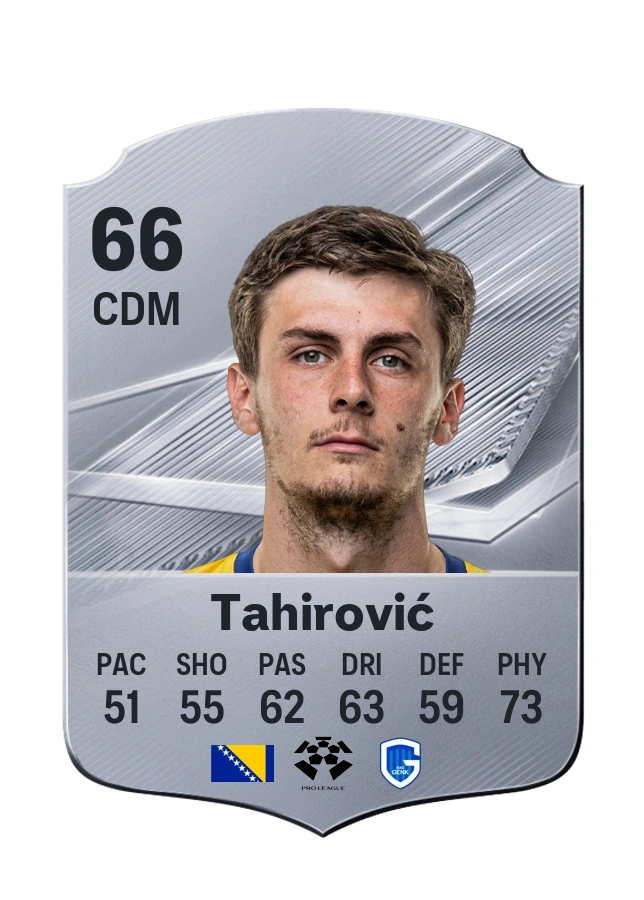 Benjamin Tahirović, Common card, rated 66