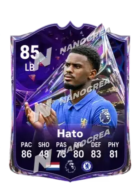 Jorrel Hato, Future Stars card, rated 85