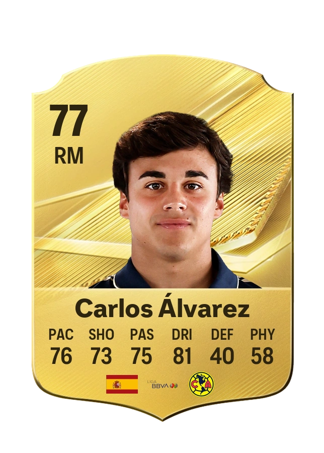 Carlos Álvarez, karta Common, ocena 77