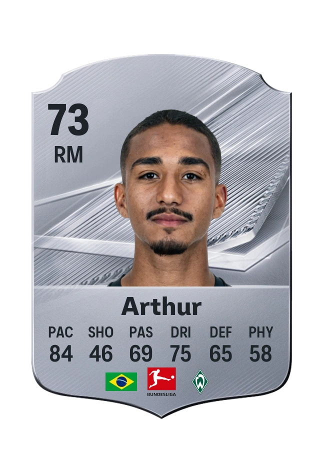 Carta Common di Arthur, valutazione 73