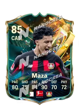 Ibrahim Maza, Destined for Glory kartı, reyting 85
